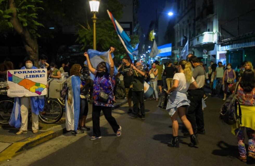 Protestas contra Gildo Insfrán: denuncian que no se cumple el fallo que ordena la libre circulación