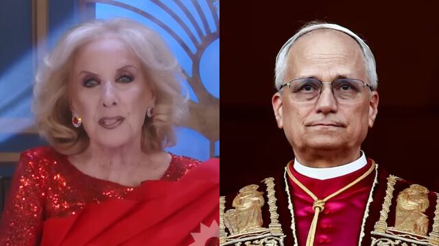 Mirtha Legrand habló sobre el papa León XIV: “Quiera Dios que lo ilumine…”