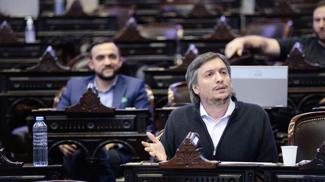 Máximo Kirchner, diputado del Frente de Todos. (Archivo)