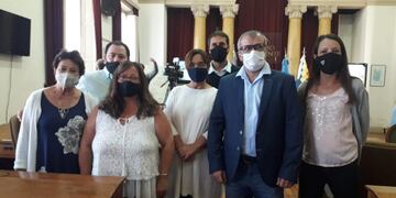 Concejales del Frente de Todos Azul