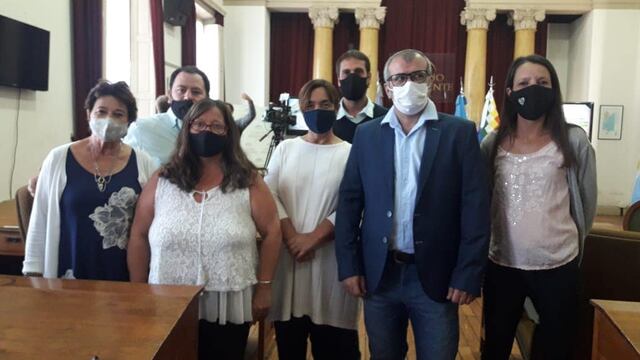 Concejales del Frente de Todos Azul