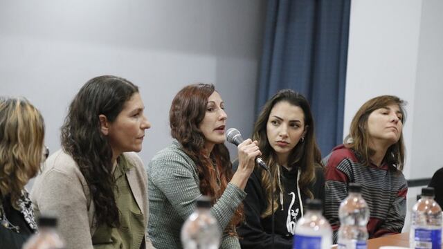 Conferencia de prensa para informar sobre la situación del caso Arcoiris de La Rioja.