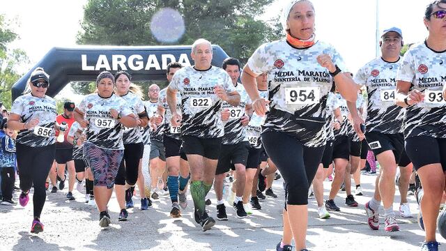 Exitoso VII Media Maratón de la Infantería de Marina