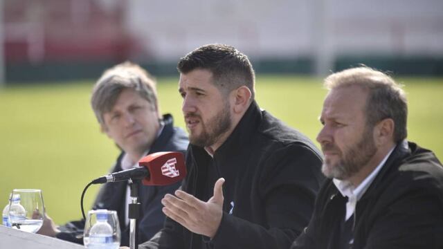 Conferencia de prensa Instituto, nuevas obras (Ramiro Pereyra / La Voz)