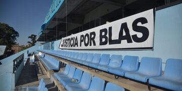A horas de que se conozca la sentencia, desde el club Belgrano piden Justicia por Blas (Facundo Luque).