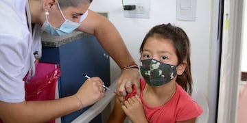 En la provincia hay 361.198 niños y niñas de 3 a 11 años que ya recibieron la primera inyección.