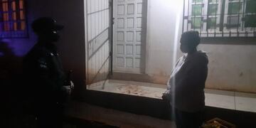 Se realiza un operativo para dar con el agresor.