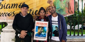 El padre del joven fallecido y otros familiares asistieron al inicio de los alegatos de clausura.