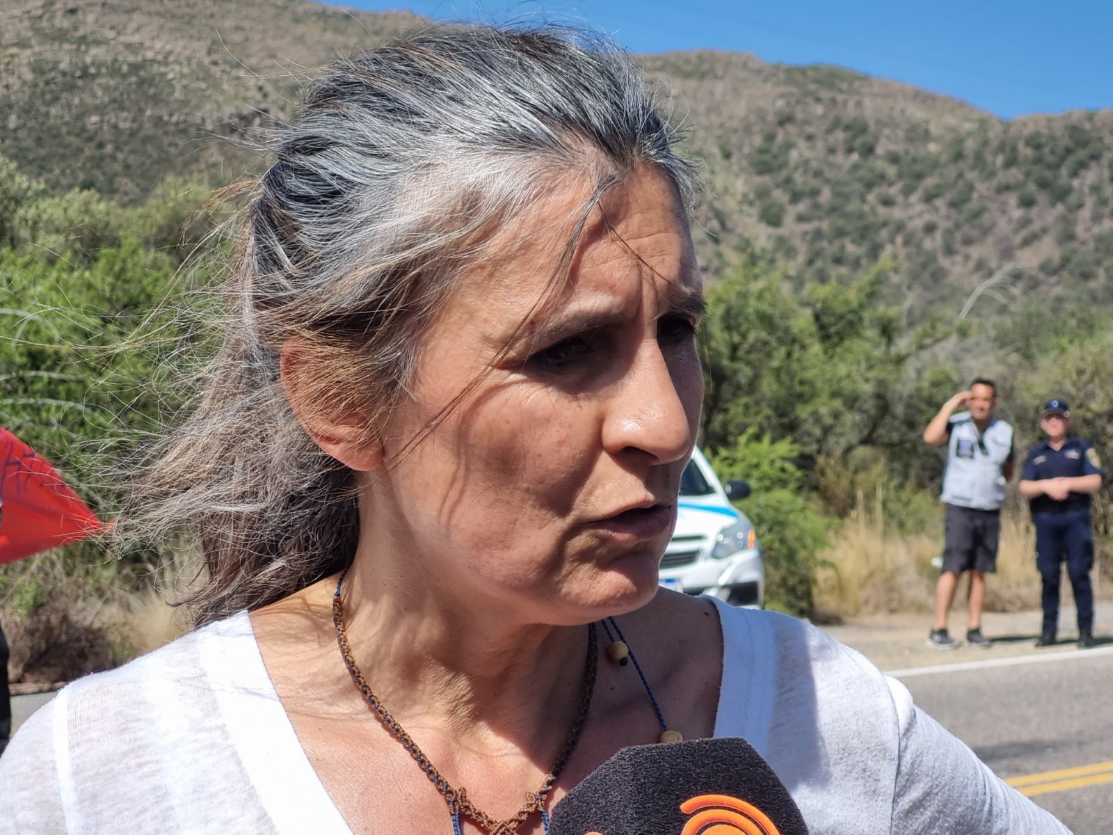 Laura Bengoa, hermana de la víctima fatal- La voz- Archivo