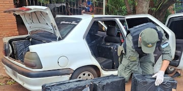 Incautan contrabando de cigarrillos en Wanda.