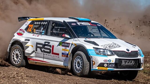 Juan Carlos Alonso y Juan Pablo Monasterolo, ganadores absolutos de la apertura del RallySprint Latam.