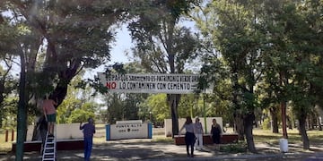 Pasacalles en el Parque Sarmiento