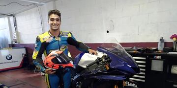 Andrés González arranca la temporda en el Campeonato Español de Superbike