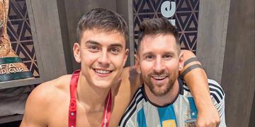 Paulo Dybala sacó chapa tras el triunfo de Argentina sobre Brasil en el estadio Maracaná. (Instagram)