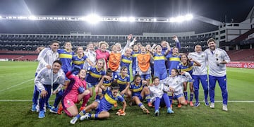 Boca le ganó por penales a Deportivo Cali y jugará la final de la Copa Libertadores femenina en Ecuador.