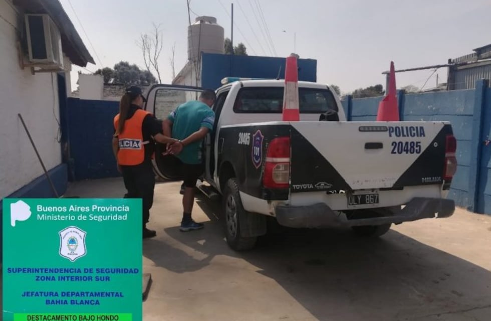 Bajo Hondo: ocasionó daños en una antena de telecomunicaciones y quedó detenido