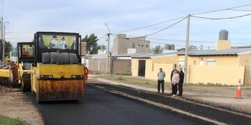 Pavimentación en Punta Alta