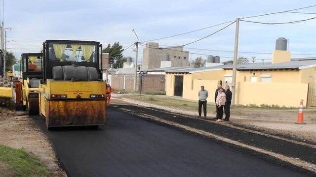 Pavimentación en Punta Alta