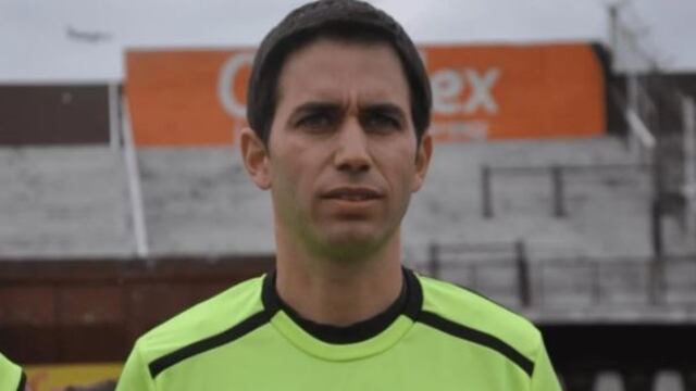 El árbitro Martín Bustos, imputado por grroming\u002E (Archivo)