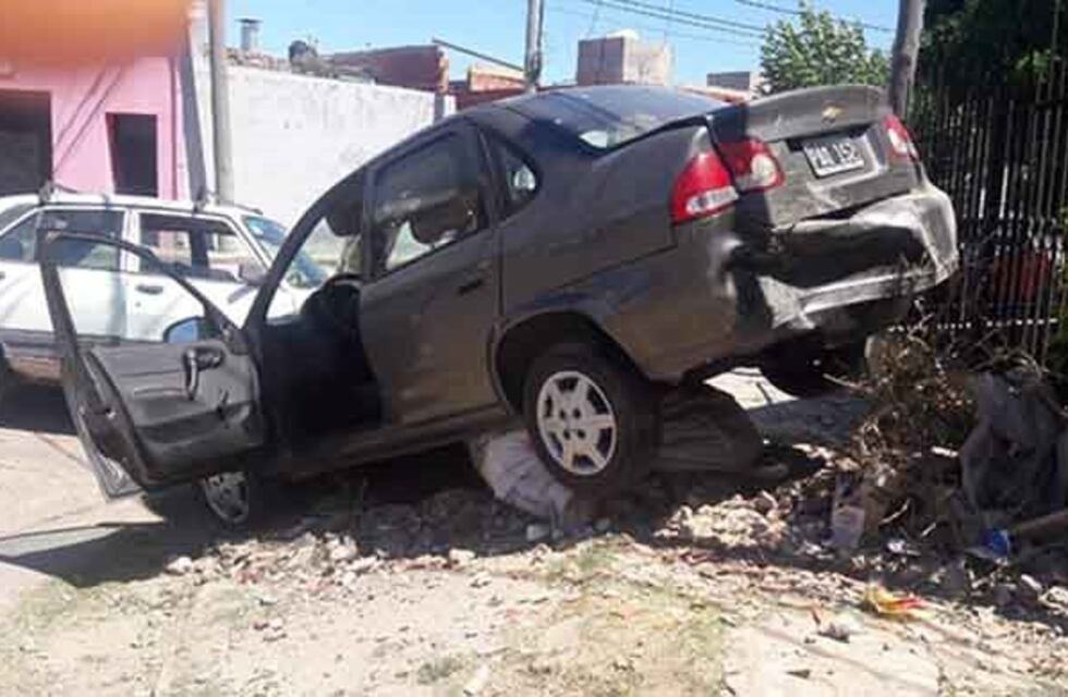 Un joven hospitalizado tras un accidente de tránsito