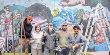 Mural de la Memoria en Ushuaia\u002E