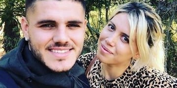 Wanda Nara alentó a Mauro Icardi en la Selección desde la tribuna\u002E