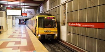 La presencia de asbesto en los trenes podría afectar el servicio de la línea B de subtes (Foto: web)
