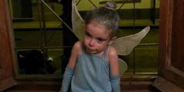 La donación fue en favor de Yasmín Fernández Otto, de 8 años, que padece piel de cristal\u002E (Martín Brignoli)