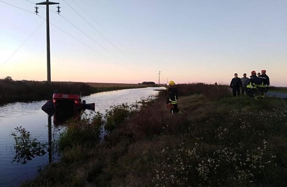 Volcó un automóvil en Leones