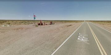 El conflicto de la posesión de tierras sobre un acceso de la ruta provincial 17