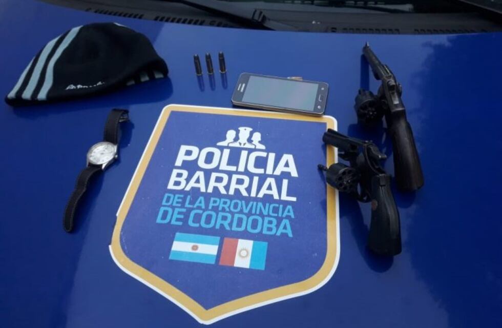 Robo, persecución y arresto de delincuentes armados