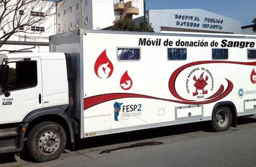 Realizan una colecta de sangre en el Materno Infantil
