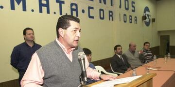 Omar Dragún, histórico dirigente del Smata murió este miércoles 17 de abril\u002E