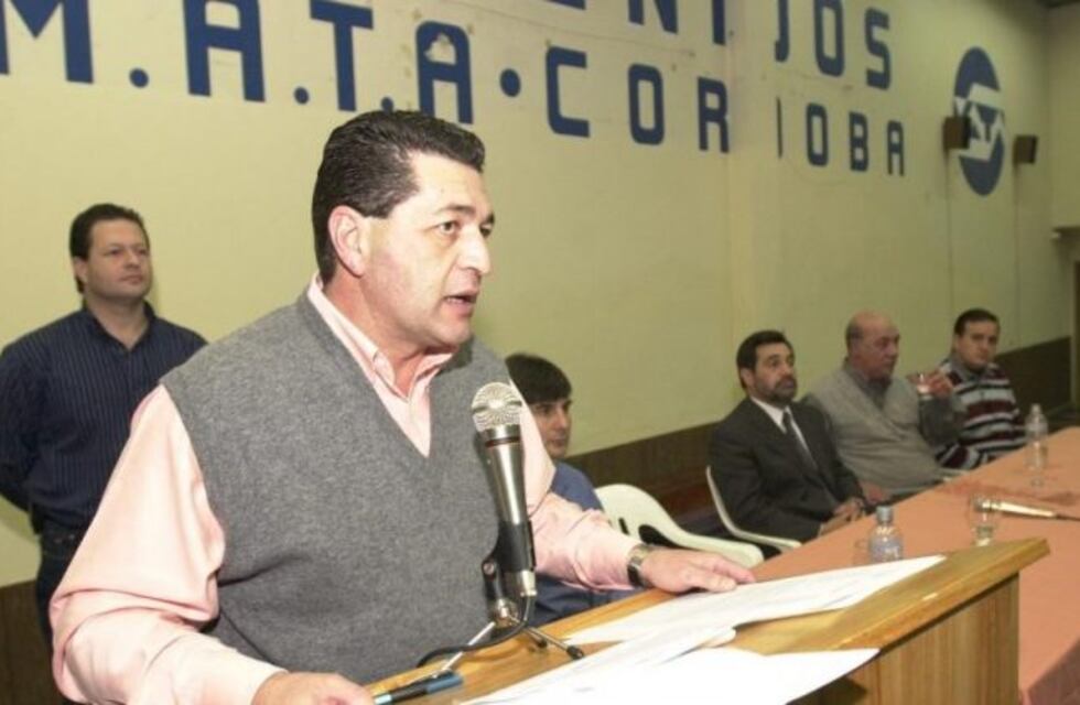 Falleció Omar Dragún, histórico referente del Smata Córdoba