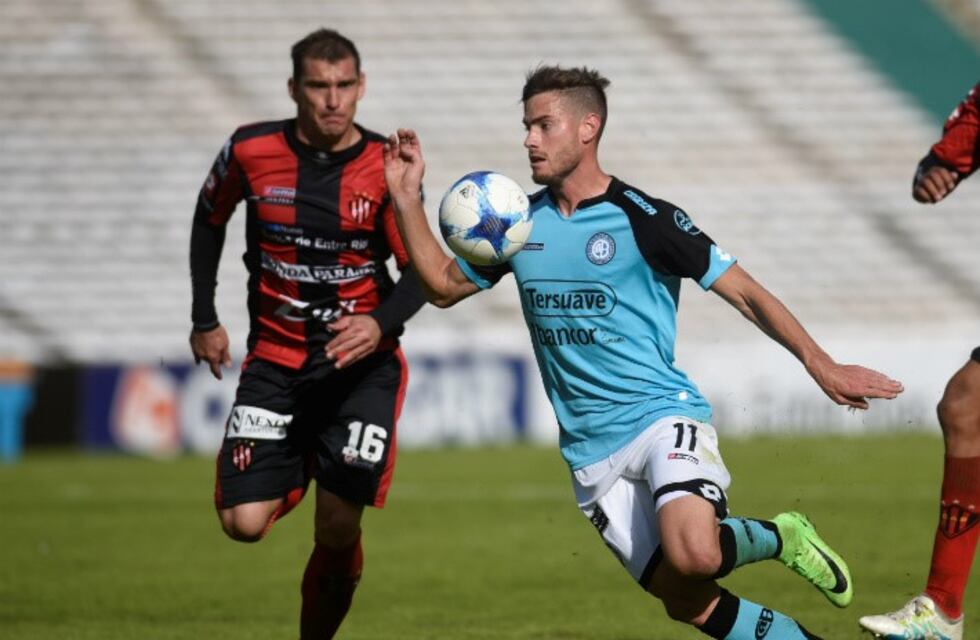 Lucas Melano quiere quedarse en Belgrano para cambiar la imagen