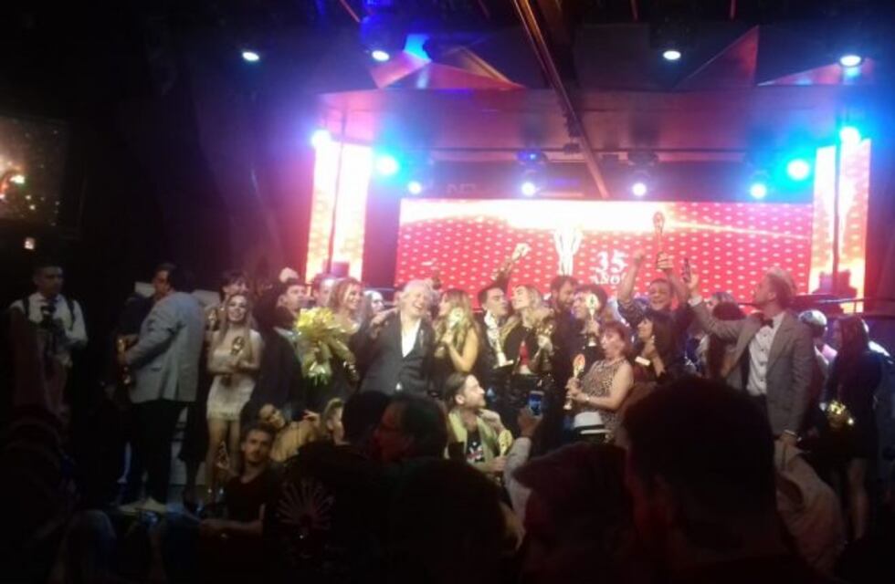 Gran noche de fiesta en los premios "Estrella de Concert" en Carlos Paz