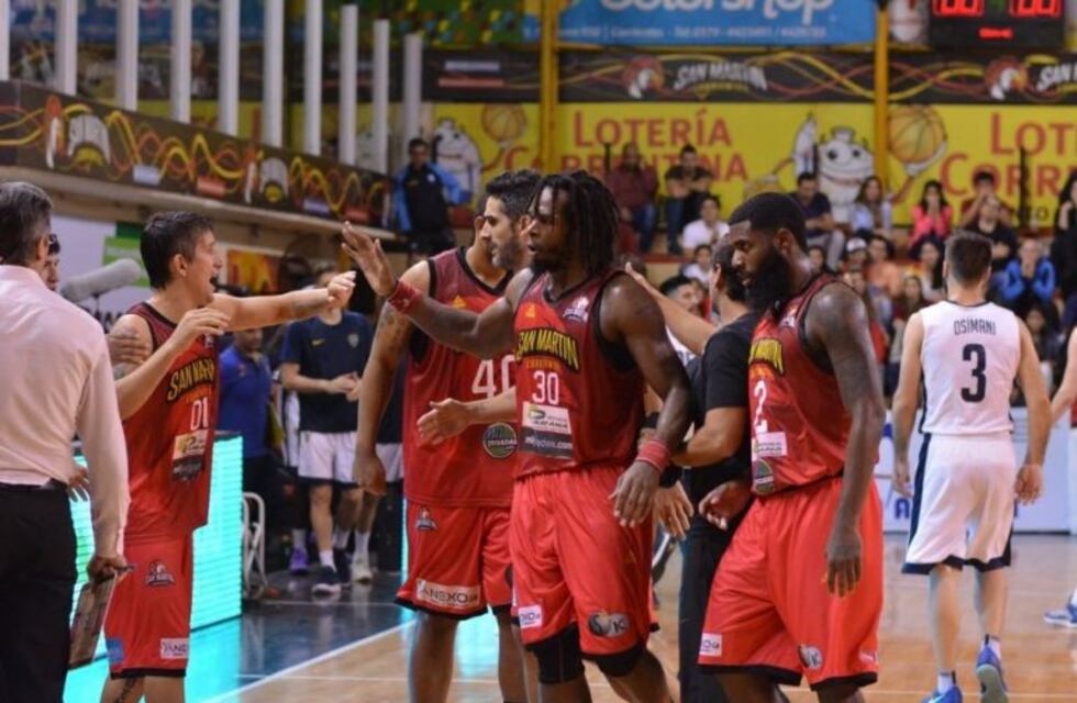 San Martín le ganó a Gimnasia e igualó la serie