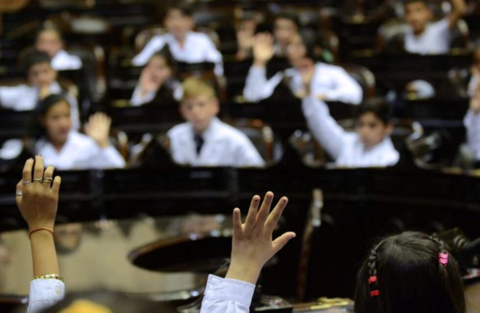 Alumnos chubutenses participaron del Parlamento Nacional Infantil