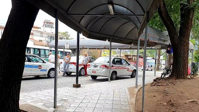 Taxis en Carlos Paz\u002E (Foto: ilustrativa)\u002E