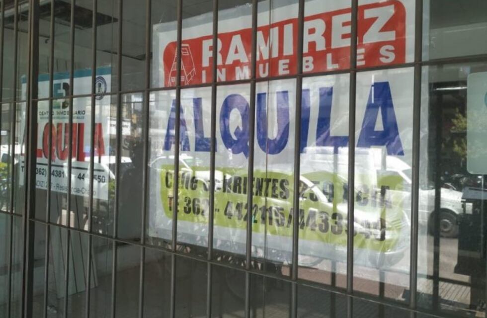 Entre junio y octubre de 2020, 167 locales comerciales quedaron vacíos en Resistencia