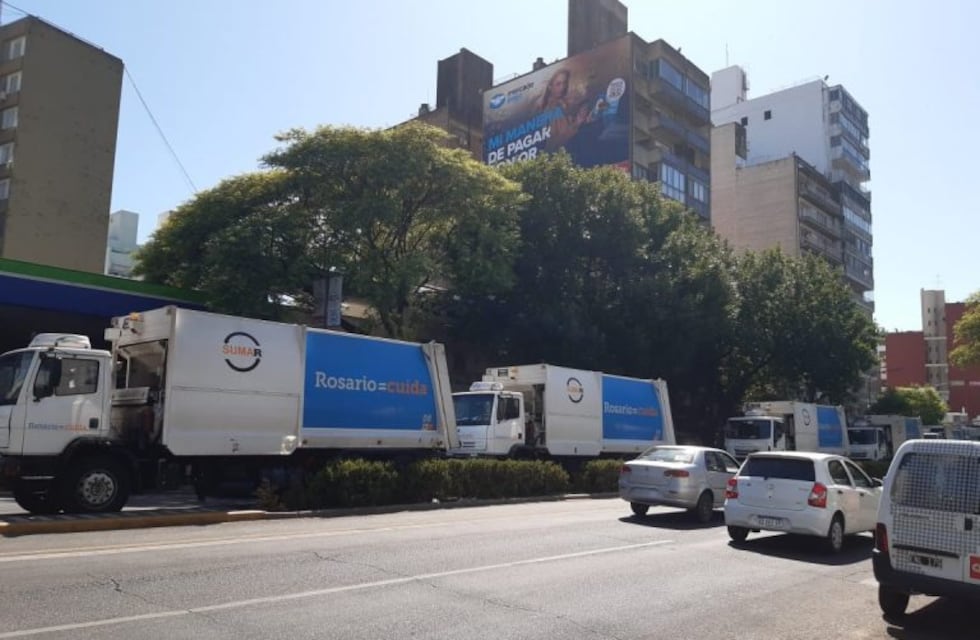 Caos en el centro rosarino por jornada de protestas contra el FMI