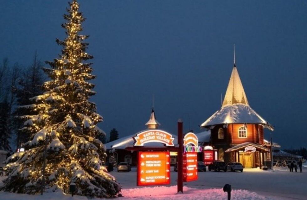 Conocé la casa donde vive Papá Noel