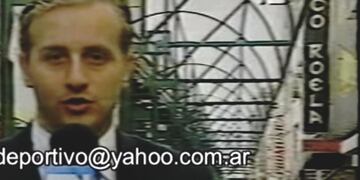 El día en que Sergio Gendler llegó a Córdoba para hacer un informe sobre Talleres con 25 años de edad\u002E