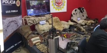 Conferencia de prensa por los allanamientos realizados