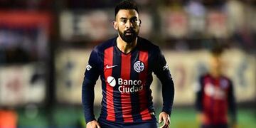Ariel Rojas, volante de San Lorenzo que es pretendido por Unión\u002E (Archivo)