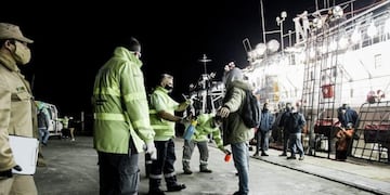 Atracó en Mar del Plata el buque \