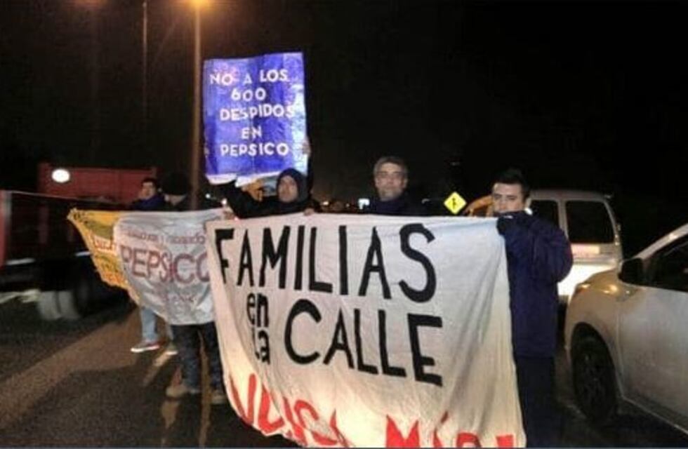 Trabajadores de PepsiCo cortaron parcialmente la Panamericana en por el cierre de la planta de Florida