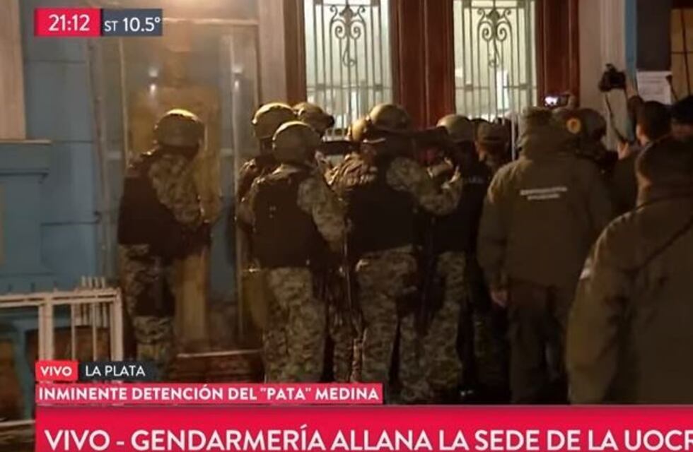 Se entregó el secretario general de la Uocra La Plata, Juan Pablo "Pata" Medina