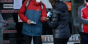 Entrega de Barbijos Municipalidad de Ushuaia