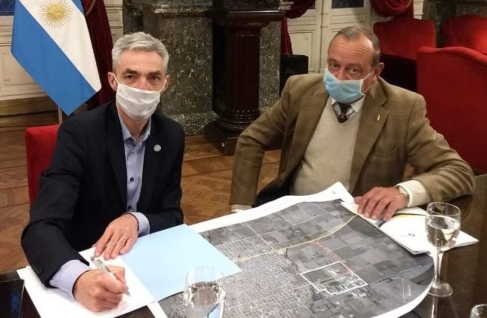 El intendente Sánchez se reunió con el Ministro de Transporte de la Nación